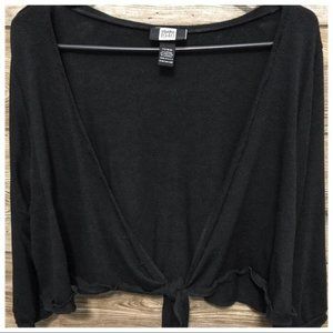 Studio 1940 black shrug 14/16W